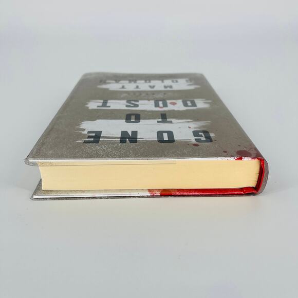 Gone To Dust, a hardcover book / novel by Matt Goldman - Good Used Condition - Picture 4 of 11